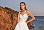 Mori Lee 15038 Marina Detachable Sleeve Side Cutout Wedding Gown