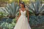 Mori Lee 2554 Micaela Illusion Back Two Strap Bridal Gown