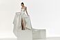 Mori Lee 1223 Neveah Satin Overskirt Wedding Dress