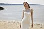 Mori Lee 15056 Pepper Straight Neck Fit-And-Flare Bridal Gown