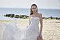 Mori Lee 15058 Pania Removable Sleeve Ruched Wedding Gown