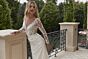 Mori Lee 2607 Paris Illusion Sleeve Drape Skirt Wedding Dress