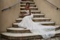 Mori Lee 2619 Philomena Corset Bodice Sheer Train Bridal Dress