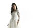 Mori Lee 30165 Nathalie Square Neck Quarter Sleeve Wedding Gown