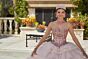 Mori Lee 34093 Ruffle Skirt Detachable Sleeve Quinceanera Gown