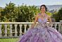 Mori Lee 89423 Ruffle Skirt Floral Print Quince Dress
