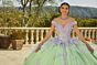 Mori Lee 89437 3D Flowers Peplum Skirt Sweet 16 Gown