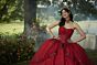 Mori Lee 34103 Cowl Neck Tiered Skirt Quinceanera Gown