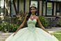 Mori Lee 60193 Beaded Basque Waist Quince Gown