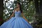Mori Lee 89443 Removable Puff Sleeve Quinceanera Dress