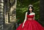 Mori Lee 89450 Cowl Neck Illusion Bodice Quince Gown