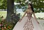 Mori Lee 89458 Petal Train Sweetheart Neck Sweet 16 Gown