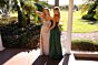 Primavera Couture 12213 Overskirt Sweetheart Neck Dress