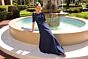 Primavera Couture 13171 Beaded Bodice A-Line Dress