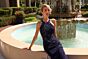 Primavera Couture 13180 Beaded Bodice Halter Neck Dress