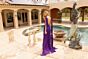 Primavera Couture 3971 Backless Shoulder Streamer Dress