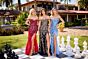 Primavera Couture 4525 Beaded Off-The-Shoulder High Slit Dress