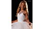 Rachel Allan 10346 Ruched Bodice Layered Ruffle Skirt Dress