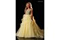 Rachel Allan 10354 Cutout Bow Back Beaded Bodice Dress