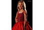 Rachel Allan 10356 Back Bow Beaded Cold-Shoulder Dress