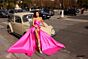 Tarik Ediz 98487 Leonor Detachable Overskirt Strapless Dress
