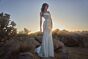 Willowby 54406 Rowan Illusion Lace Bodice Cowl Neck Wedding Dress
