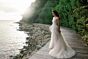 Locket 12825P Dazzle Beaded Strapless A-Line Wedding Gown