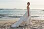 Locket 15231 Emira Cowl Neckline Spaghetti Straps Mikado Bridal Dress