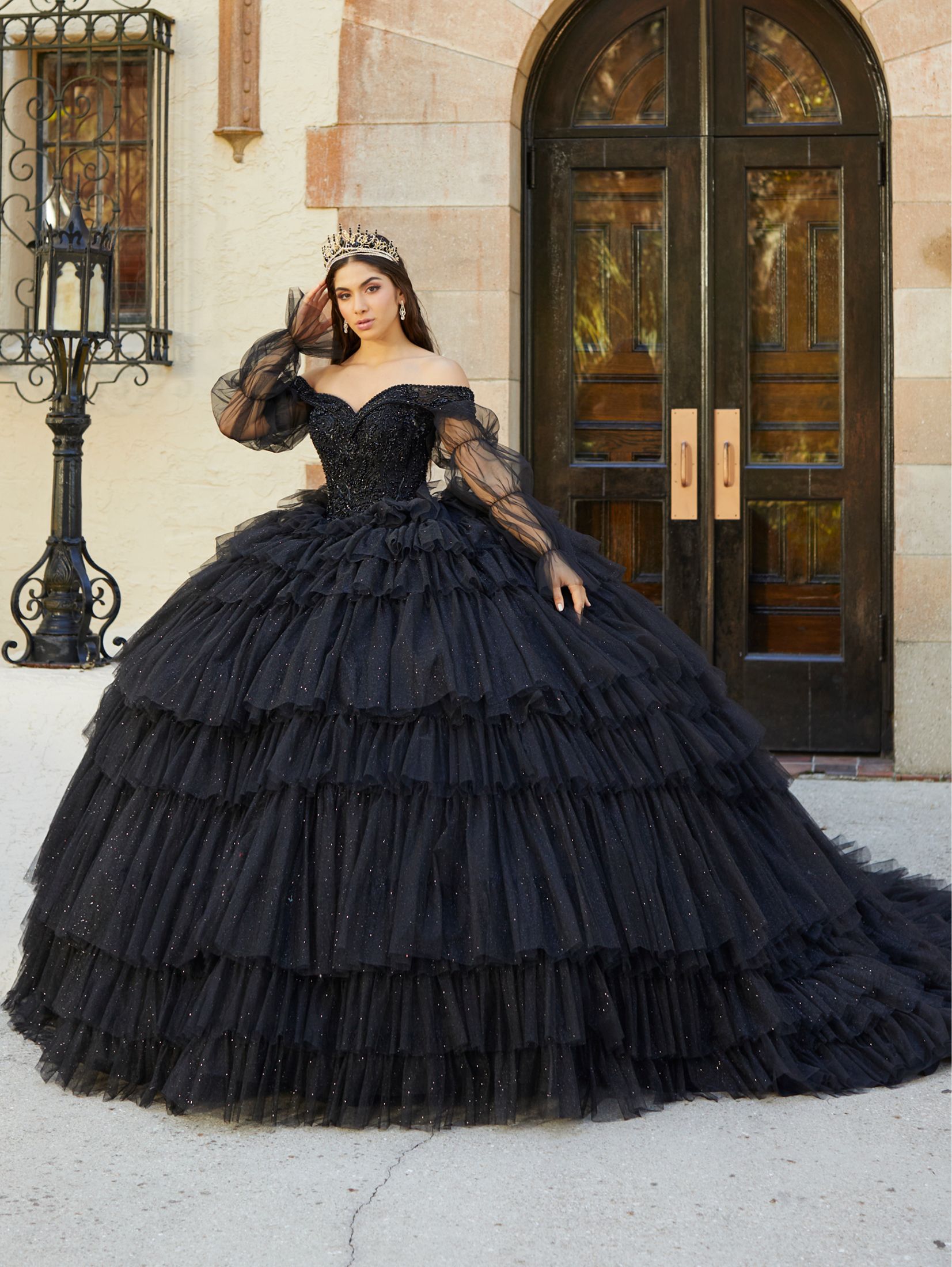 black sweet 16 dresses