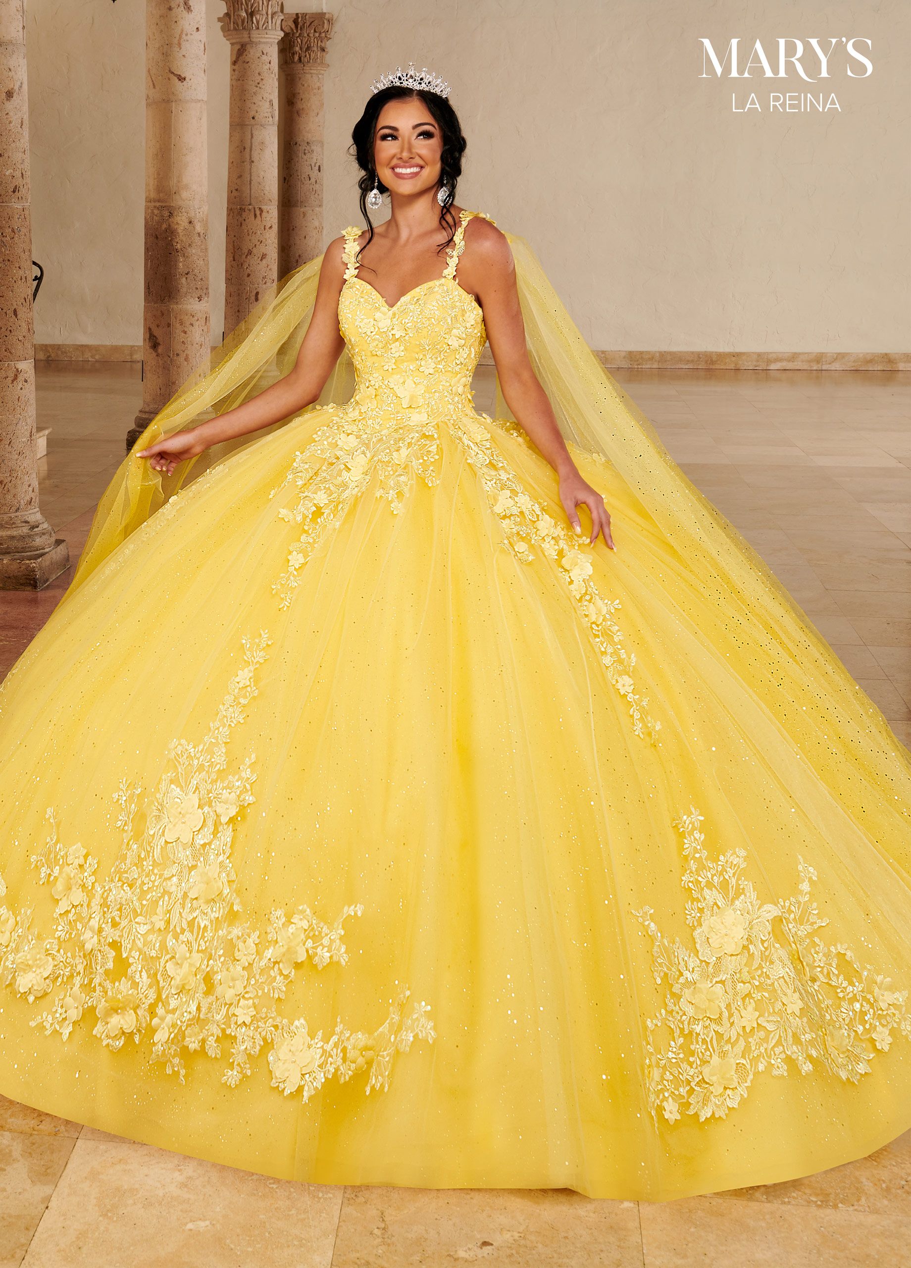 A-Line Tulle Backless Simple Yellow Satin Inexpensive Prom Dress, FC24 –  Dairy Bridal