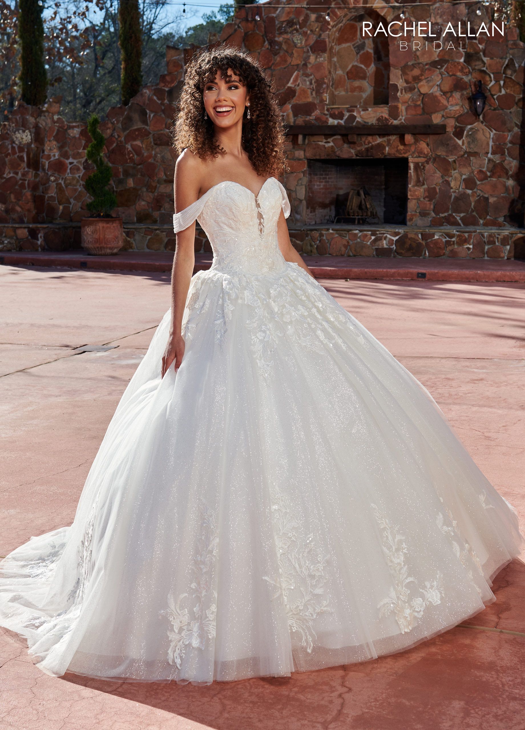 Sleeveless Ball Gown Wedding Dress With Lace And Sparkle Tulle | Kleinfeld  Bridal