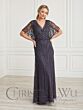 Christina Wu 17943 Batwing Sleeve Formal Gown