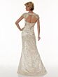 Christina Wu 20176 Pleated Waist Cap Sleeve Dress