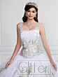 House of Wu 24067 Floral Embroidered Quince Dress