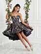 House of Wu 26947 Corset Bodice Floral Quinceanera Gown