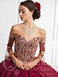 House of Wu 26948 Bell Sleeve Quinceanera Gown