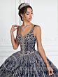 House of Wu 26949 Beaded Bodice Quinceanera Gown