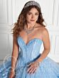 House of Wu 26950 Floral Skirt Quinceanera Gown