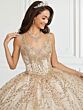 House of Wu 56387 Cutout Back Quinceanera Dress