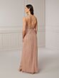 Adrianna Papell 40408 Strappy Back Beaded Dress - Stock Only