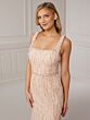 Adrianna Papell 40409 Bow Strap Keyhole Back Dress - Stock Only