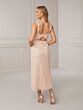 Adrianna Papell 40409 Bow Strap Keyhole Back Dress - Stock Only