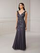 Christina Wu 40555 Cape Sleeve Embellished Dress