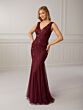 Christina Wu 40555 Cape Sleeve Embellished Dress