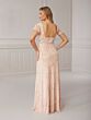 Adrianna Papell 40423 Puff Sleeve Square Neck Dress - Stock Only
