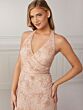 Adrianna Papell 40426 Halter Neckline Embellished Dress - Stock Only