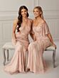 Adrianna Papell 40426 Halter Neckline Embellished Dress - Stock Only