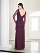 Adrianna Papell 40454 Illusion Sleeve V-Neck Dress - Stock Only