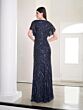 Adrianna Papell 40455 Leg Slit Flutter Sleeve Dress - Stock Only