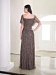 Adrianna Papell 40457 Flutter Sleeve Leg Slit Dress - Stock Only